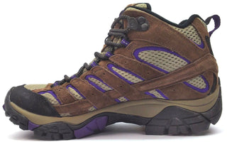Merrell Women's Moab 2 Shoes Boots Vent Mid Vibram Bracken Purple Size 6M