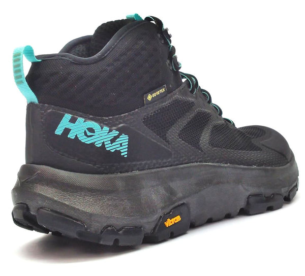 Hoka One One Women's Hiking Boots Shoes Gore-TEX Vibram Lace Up BASN Size 10.5