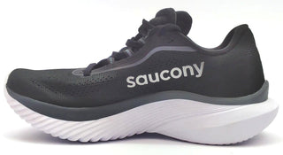 Saucony Kinvara 15 Women's Running Shoes Lace Up Black White Size 6.5 Medium