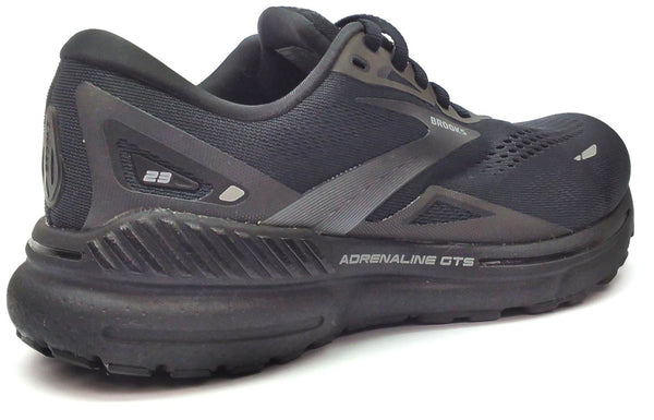Brooks Adrenaline GTS 23 Women's Running Shoes Lace Up Black Ebony Size 6.5 XW