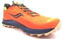 Saucony Women's Peregrine 12 Running Shoes Lightweight Lace Up Orange 8.5M
