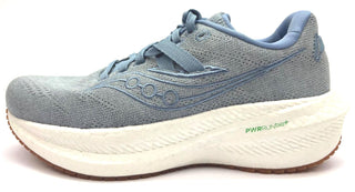 Saucony Women's Triumph RFG Sneaker Lace Up Running Shoes Light Blue Size 7.5M