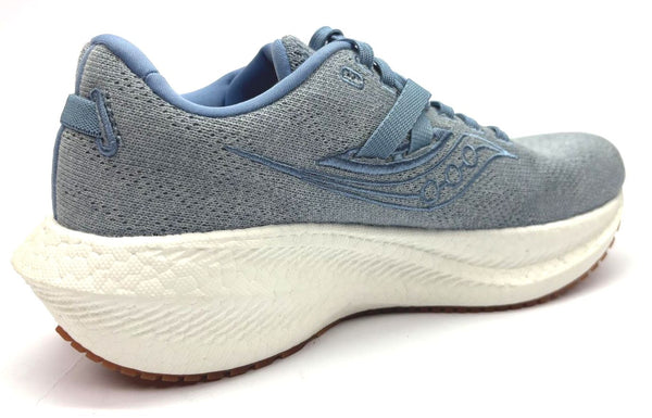 Saucony Women's Triumph RFG Sneaker Lace Up Running Shoes Light Blue Size 7.5M