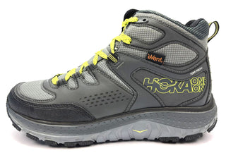 Hoka One One Men's Hiking Boots Shoes Tor Tech Mid Waterproof Grey Acid Size 10