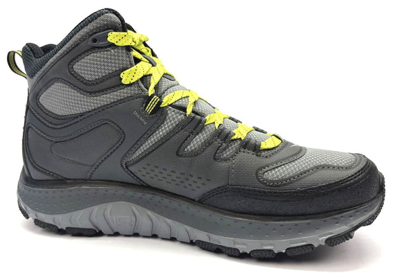Hoka One One Men's Hiking Boots Shoes Tor Tech Mid Waterproof Grey Acid Size 10