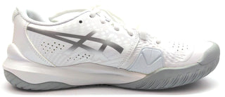 Asics Women's Gel-Challenger 14 Tennis Shoes Lace Up White Pure Silver Size 9