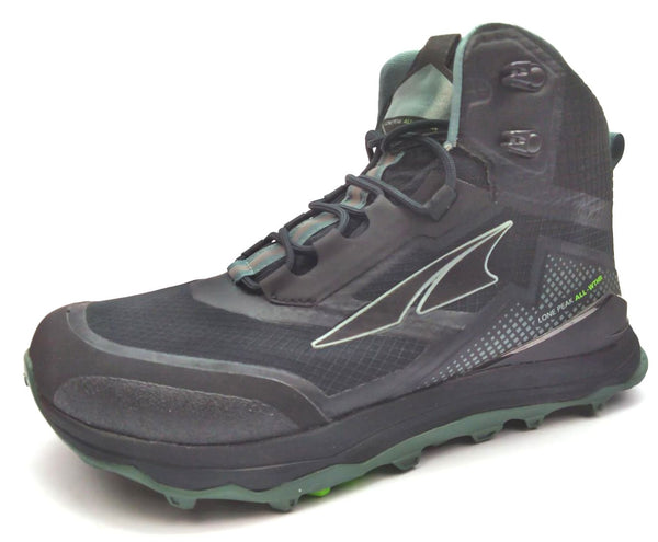 Altra Women's Mid Trail Running Boots Shoes Lone Peak All Weather Black Size 8