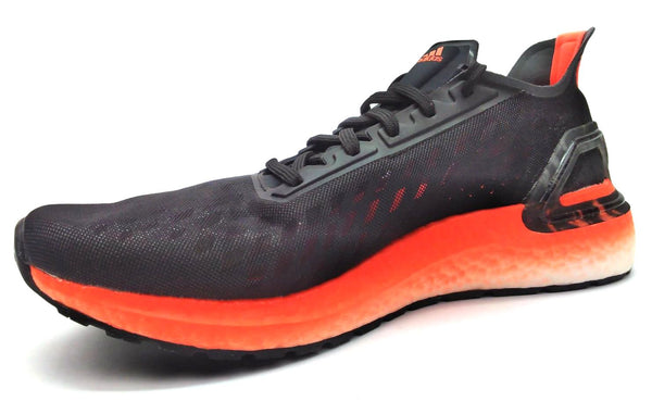 Adidas Women's Ultra Boost Running Shoes Sneakers Lace Up Black Orange Size 8.5