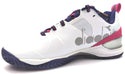 Diadora Women's Torneo 2 Tennis Shoes Blushield AG Lace Up White Blue Pink 9.5