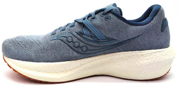 Saucony Men's Triumph RFG Running Shoes Lightweight Mulk Light Blue Size 13M