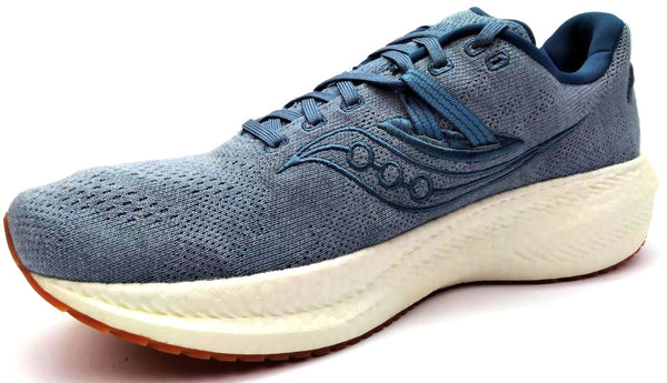 Saucony Men's Triumph RFG Running Shoes Lightweight Mulk Light Blue Size 13M
