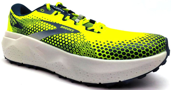 Brooks Men's Caldera 6 Running Shoes Trail Neon Green Nightlife Size 13M