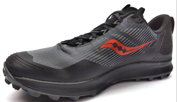 Saucony Men's Peregrine 12 Running Shoes GTX Trail PWRRUN Black Size 11.5M