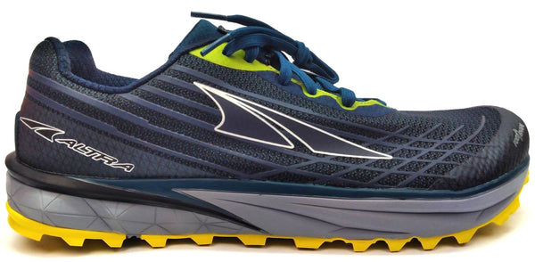 Altra Men's Timp 2 Running Shoes Trail Moroccan FootShape Blue Yellow 11.5M