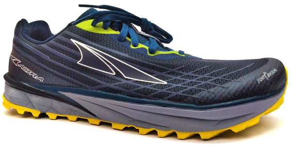 Altra Men's Timp 2 Running Shoes Trail Moroccan FootShape Blue Yellow 11.5M