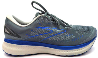 Brooks Men's Glycerin 19 Running Shoes Quarry Grey Dark Blue 12.5 D Medium