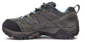 Merrell Women's Moab 2 Hiking Shoes Vibram Waterproof Lace Up Granite Size 7.5M