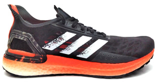 Adidas Women's Ultra Boost Running Shoes Sneakers Lace Up Black Orange Size 8.5