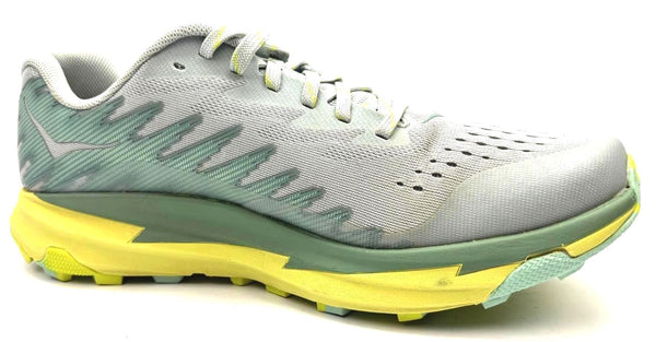 Hoka One One Women's Torrent 3 Trail Running Shoes Lightweight Light Grey 9.5B
