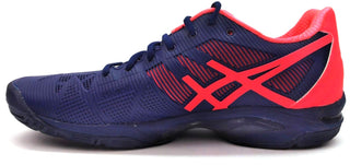 Asics Women's Speed 3 Tennis Shoes Gel-Solution Lace Up Blue Pink Size 10