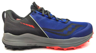 Saucony Men's Xodus Trail Running Shoes Ultra Lightweight Lace Up Blue Size 12