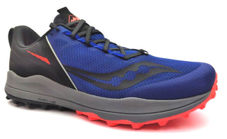 Saucony Men's Xodus Trail Running Shoes Ultra Lightweight Lace Up Blue Size 12