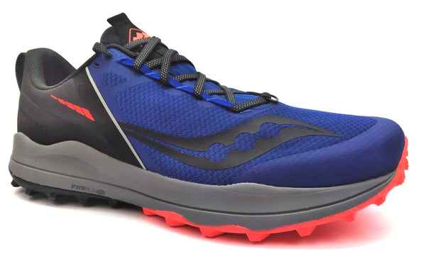 Saucony Men's Xodus Trail Running Shoes Ultra Lightweight Lace Up Blue Size 12