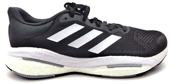 Adidas Men's Solarglide 5 Running Shoes Lightweight Lace Up Black Size 10.5