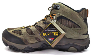Merrell Men's Moab 3 Hiking Shoes Vibram Mid GTX Gore-Tex Walnut Brown 13W