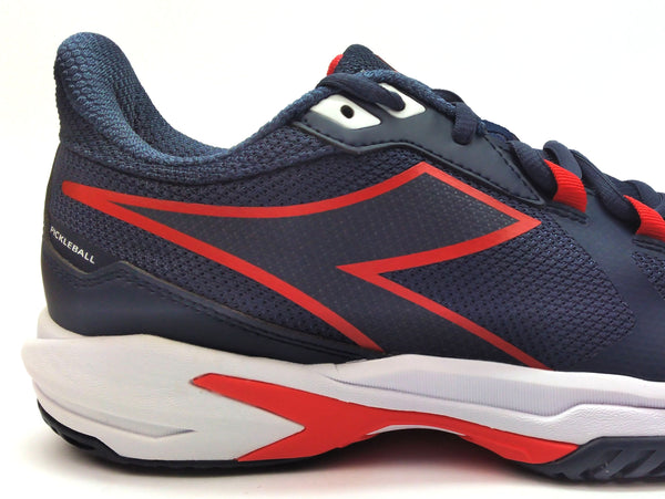 Diadora Men`s Trofeo 2 AG PKL Pickleball Shoes Blue Corsair White Size 10.5M