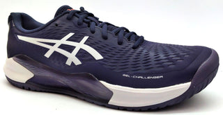 ASICS Men's GEL-Challenger 14 Tennis Shoes Indigo Fog White Lace-up Size 10.5 D