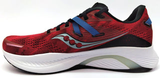 Saucony Men's Guide 16 Running Shoes PWRRUN Dahlia Red Black Size 11.5 M