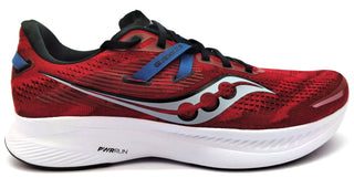 Saucony Men's Guide 16 Running Shoes PWRRUN Dahlia Red Black Size 11.5 M