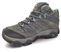 Merrell Moab 3 Mid Women's Hiking Shoes Boots Waterproof Granite Size 5.5W