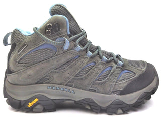 Merrell Moab 3 Mid Women's Hiking Shoes Boots Waterproof Granite Size 5.5W
