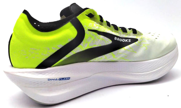 Brooks Men's Hyperion Elite II Running Shoes DNA Flash Neon Yellow White Black
