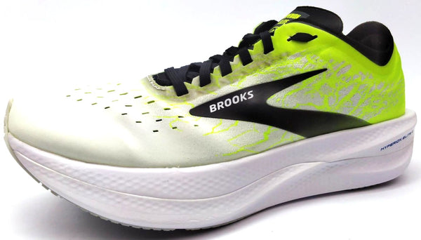 Brooks Men's Hyperion Elite II Running Shoes DNA Flash Neon Yellow White Black