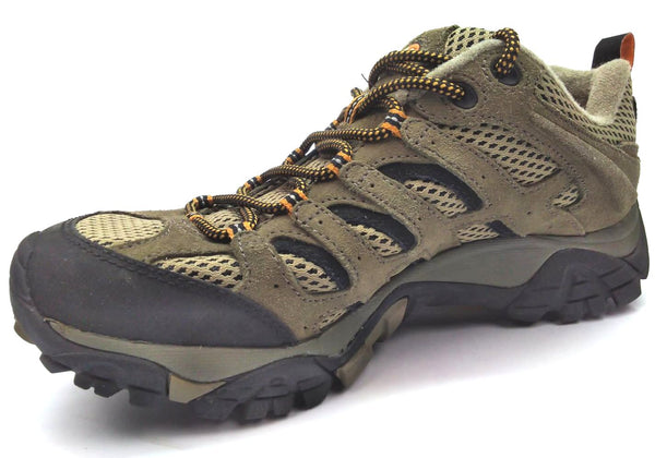 Merrell Men's Moab 2 Mid Gore-Tex Hiking Shoes Vibram Lace Up Walnut Size 7.5M
