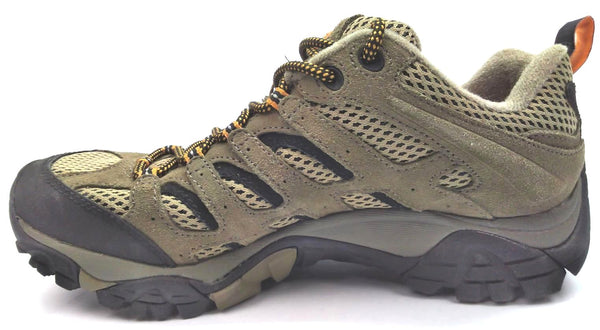 Merrell Men's Moab 2 Mid Gore-Tex Hiking Shoes Vibram Lace Up Walnut Size 7.5M