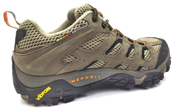 Merrell Men's Moab 2 Mid Gore-Tex Hiking Shoes Vibram Lace Up Walnut Size 7.5M
