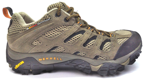 Merrell Men's Moab 2 Mid Gore-Tex Hiking Shoes Vibram Lace Up Walnut Size 7.5M
