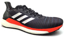 Adidas Men's Solar Glide 19 M Running Shoes Lace Up Black Orange Size 7.5