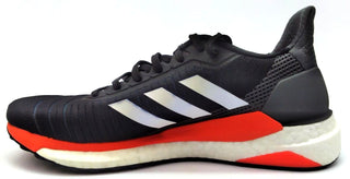 Adidas Men's Solar Glide 19 M Running Shoes Lace Up Black Orange Size 7.5