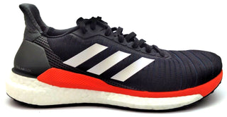 Adidas Men's Solar Glide 19 M Running Shoes Lace Up Black Orange Size 7.5