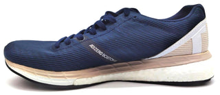 Adidas Women's Adizero Boston 8 Running Shoes Lightstrike Navy Light Pink Size 9.5