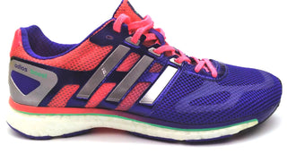Adidas Women's Adizero Adios Boost Running Shoes Sneakers Purple Pink Size 10