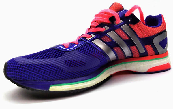 Adidas Women's Adizero Adios Boost Running Shoes Sneakers Purple Pink Size 10