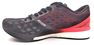 Adidas Women's Adizero Boston 9 Running Shoes Lace Up Black Pink Size 8.5