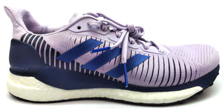 Adidas Solar Glide ST 19 Running Shoes  Lace Up Lightweight Purple Blue Size 10