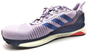 Adidas Solar Glide ST 19 Running Shoes  Lace Up Lightweight Purple Blue Size 10